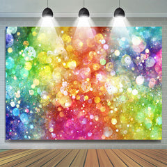 Lofaris Glitter And Dazzling Light Spots Backdrop For Party