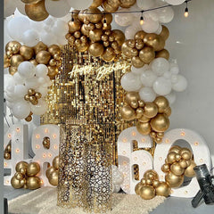 Lofaris Sequin Panel Wall Backdrop For Bridal Shower Anniversary Wedding