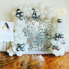 Lofaris Glitter Party Shimmer Wall Backdrop Panels Favor For Baby Shower