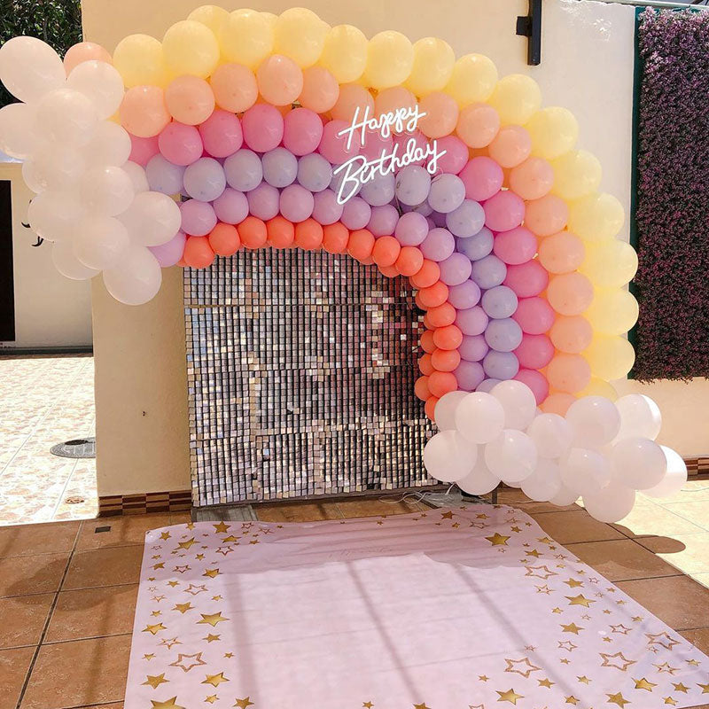 Lofaris Glitter Sequin Shimmer Wall Backdrop Panels for Party Decor Anniversary Birthday Bridal Shower