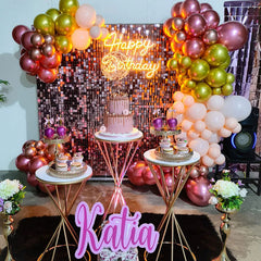 Lofaris Glitter Shimmer Panels Wall Backdrop Decoration For Events