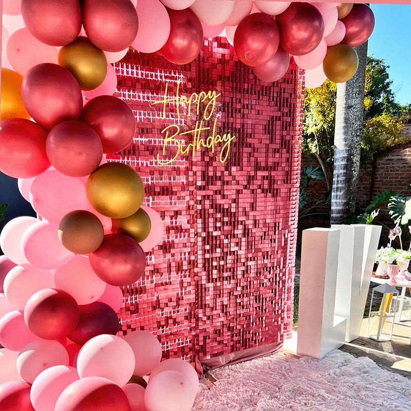 Lofaris Glitter Shimmer Panels Wall Backdrop Decoration For Events