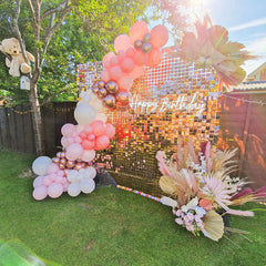 Lofaris Glitter Shimmer Wall Backdrop Panels Best for Party Decor Wedding Bridal Shower Birthday