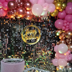 Lofaris Glitter Shimmer Wall Backdrop Panels Best for Party Decor Wedding Bridal Shower Birthday