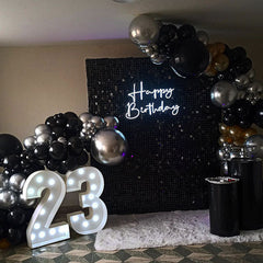 Lofaris Glitter Shimmer Wall Backdrop Panels for Party Decor Wedding Bridal Shower Birthday