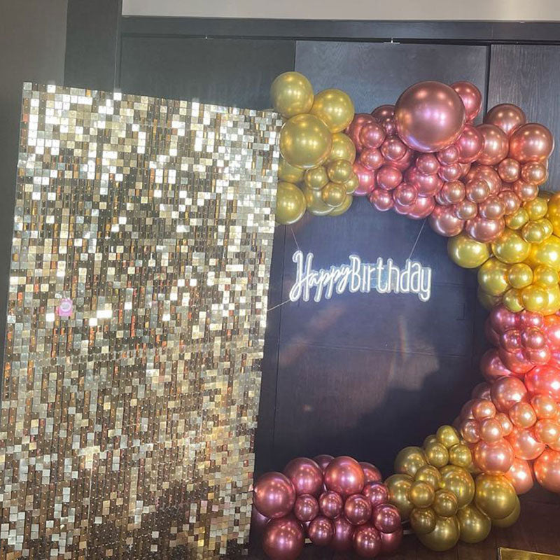 Lofaris Shimmer Wall Background Panels For Party Decor Birthday Bridal Shower