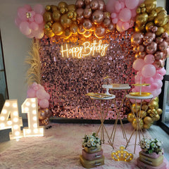 Lofaris Shimmer Wall Background Panels For Party Decor Birthday Bridal Shower