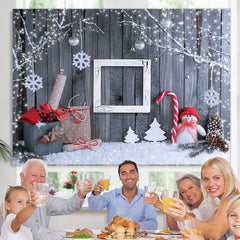 Lofaris Glitter Tree Snowflake Christmas Backdrop For Party