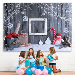 Lofaris Glitter Tree Snowflake Christmas Backdrop For Party