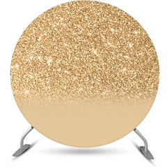Lofaris Gold Glitter Backdrop Kit For Birthday Party Decoration