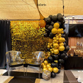 Lofaris Gold Shimmer Wall Panels Party Decorations For Wedding