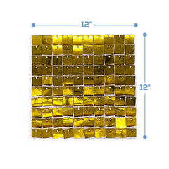 Lofaris Gold Shimmer Wall Panels Party Decorations For Wedding