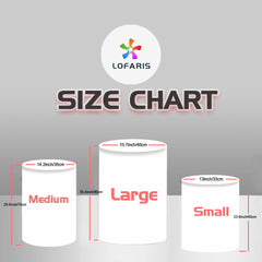 Lofaris Graffiti Colorful Simple Pure Round Backdrop Kit