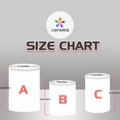 Lofaris Green Dinosaur Birthday Backdrop Cake Table Cover Kit