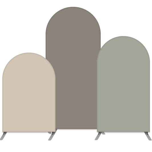 Lofaris Green Double Sided Party Arch Backdrop Kit