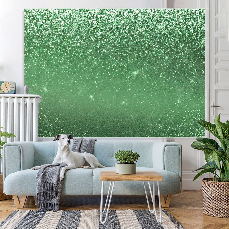 Lofaris Green flash chips bokeh Photo studio prop Backdrop