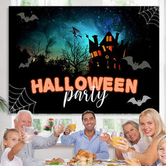 Lofaris Halloween Night Theme Welcome Party Backdrop