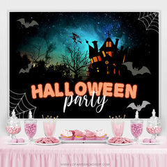 Lofaris Halloween Night Theme Welcome Party Backdrop