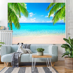 Lofaris Hawaiian Luau Palm tree Leaves Photoshoot Backdrops