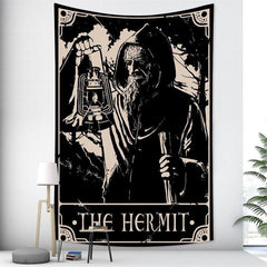 Lofaris Hermit Tarot Divination Art Decor Family Wall Tapestry