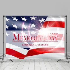 Lofaris Holy Shine Remember and Honor Memorial Day Backdrop