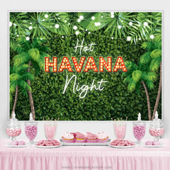 Lofaris Hot Havana Night Theme Jungle Holiday Party Backdrop