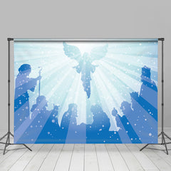 Lofaris Jesus Purdue The Crowd Theme Merry Christmas Backdrop