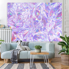 Lofaris Laser Purple Photo Bokeh Backdrop for Party