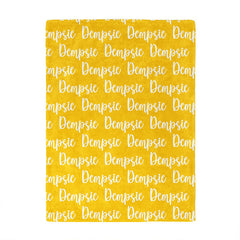 Lofaris Letter Design Customized Name Blanket Girls Gift