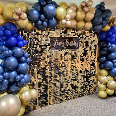 Lofaris Light Mirror Gold Shimmer Wall Panels Party Decor For Wedding