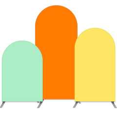 Lofaris Arched Backdrop Set Double Sided Tension Fabric Cover