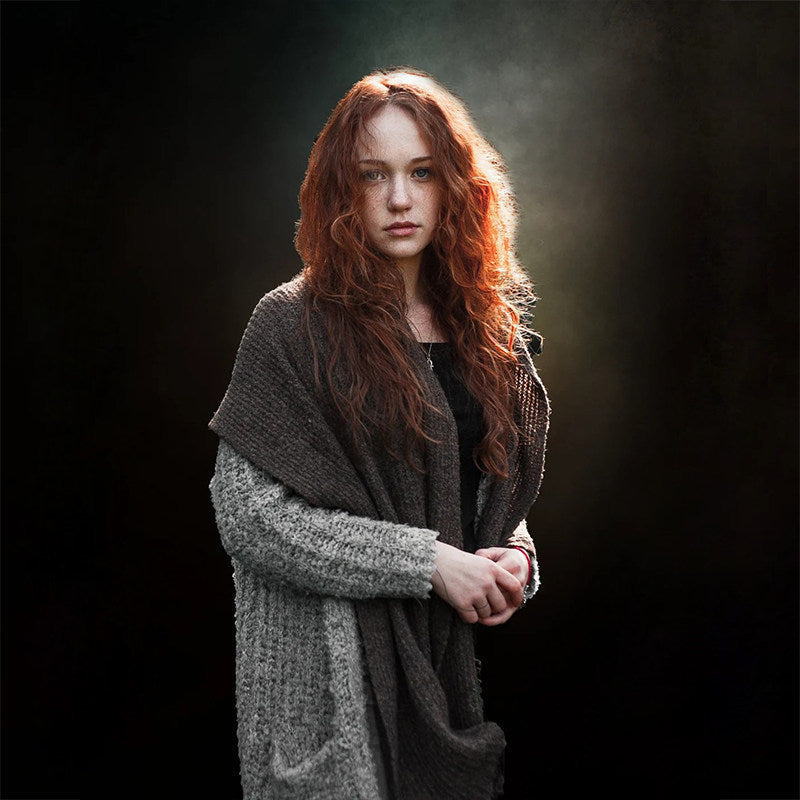 Lofaris Black Old Master Cloth Backdrop Portrait Photography