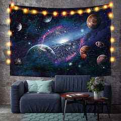 Lofaris Magic Galaxy 3D Printed Funny Novelty Wall Tapestry