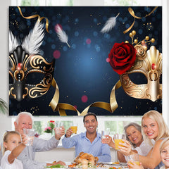 Lofaris Masquerade Mysterious Photography Birthday Backdrop