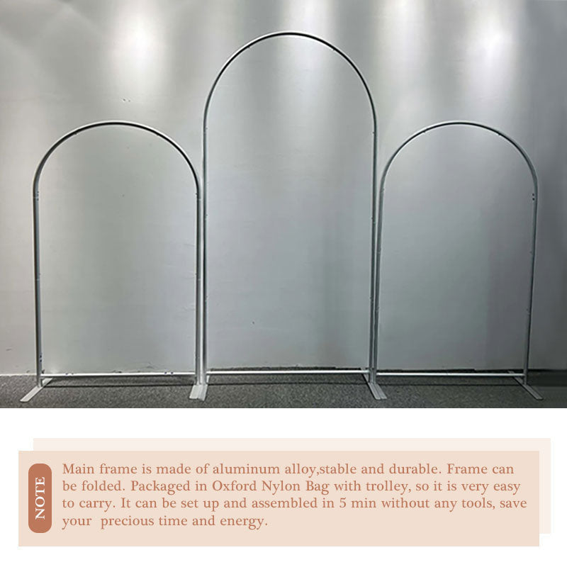 Lofaris Master With Dog Family Cartoon Arch Backdrop Kit