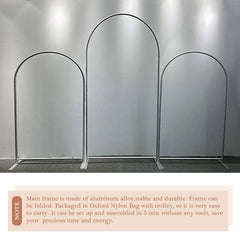 Lofaris Master With Dog Family Cartoon Arch Backdrop Kit