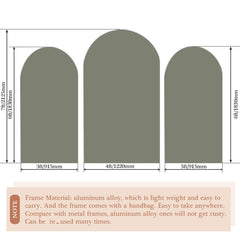 Lofaris Master With Dog Family Cartoon Arch Backdrop Kit