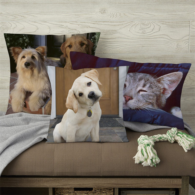 Lofaris Memories Pet Picture Personalized Pillow Souvenir