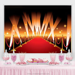 Lofaris Movie Premiere Award Ceremony Birthday Party Backdrop