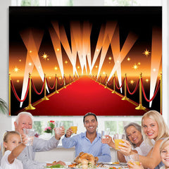 Lofaris Movie Premiere Award Ceremony Birthday Party Backdrop