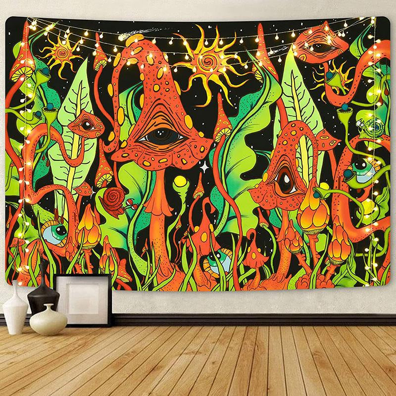 Lofaris Mysterious Creature Trippy Novelty Cartoon Wall Tapestry