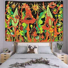 Lofaris Mysterious Creature Trippy Novelty Cartoon Wall Tapestry