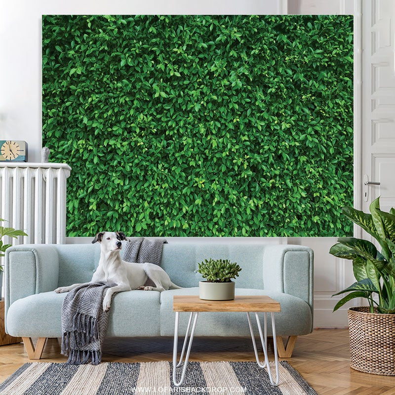 Lofaris Nature Green Leaves Backdrop For Birthday Party Decoration