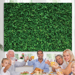Lofaris Nature Green Leaves Backdrop For Birthday Party Decoration