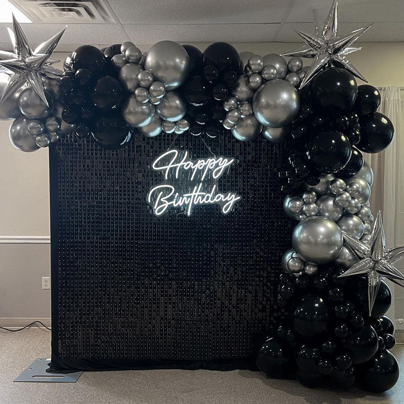 Lofaris Shimmer Mirror Sequin Tile Panel Amazing Photo Booth For Wedding