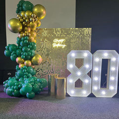 Lofaris Shimmer Mirror Sequin Tile Panel Amazing Photo Booth For Wedding
