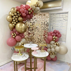 Lofaris Mirror Sequin Backdrop Favor Photo Booth Best For Bridal Shower