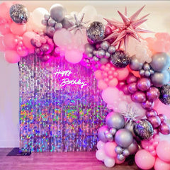 Lofaris DIY Sequin Backdrop Panels Party Photo Booth Best For Birthday