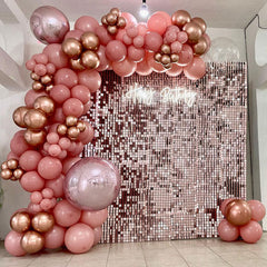 Lofaris Shimmer Wall Decoration Favor Photo Booth For Anniversary Wedding