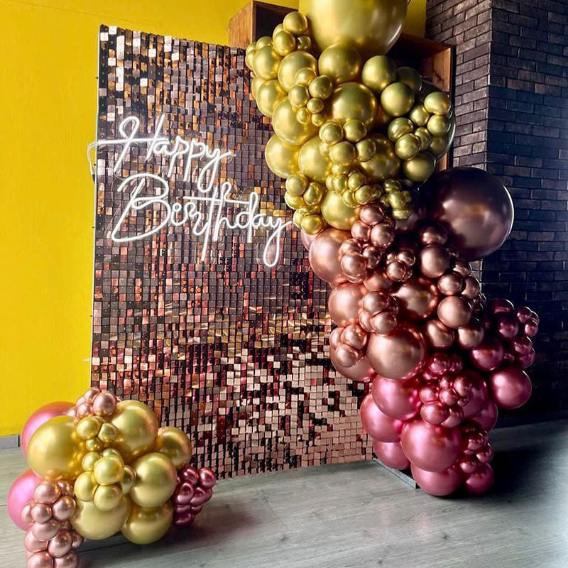 Lofaris Shimmer Wall Background Panels Party Decor For Birthday Baby Shower